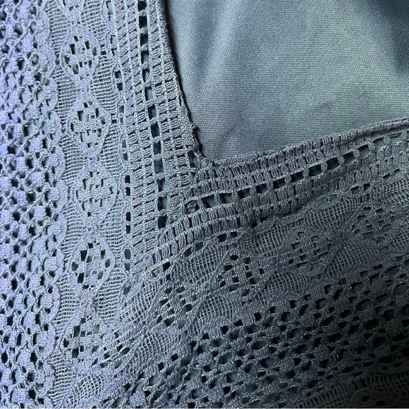 Chico’s Lace Blue Maxi Dress - Picture 6 of 6